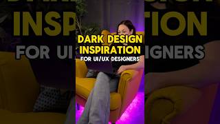 Best websites for Dark Mode Design Inspiration 😍 #uiuxdesign #designresources #designer  #design