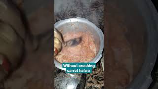 #Withoutcrusing #carrothalwa |#easyandquickrecipe @Cooking_withashvikmom #youtubeshorts
