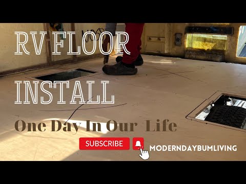 RV FLOOR INSTALL