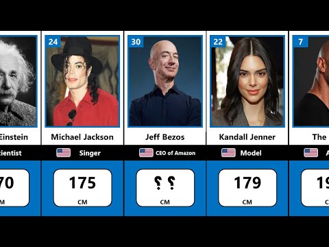 Celebrity Height Comparison