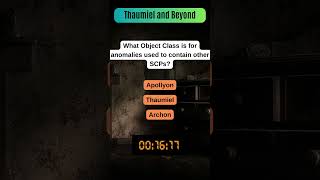 SCP Object Class Riddle | Can You Solve It?