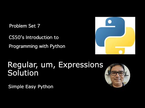 Regular, um, Expressions Solution CS50P – Problem Set 7