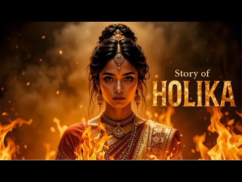 🔥 Holika Dahan: The Triumph of Good Over Evil | AI-Generated Mythological Short 🔥