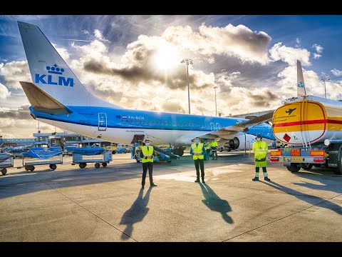 KLM - First passenger flight with synthetic fuel