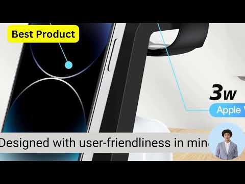 Multi functional Charging Hub for iPhone Wireless Charging for iPhone16  #airpods #iPhone #iphone15