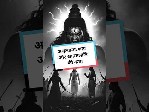 अश्वत्थामा: शाप और आत्मग्लानि की कथा  #महाभारत #अश्वत्थामा #शाप #कथा #आत्मचिंतन #इतिहास