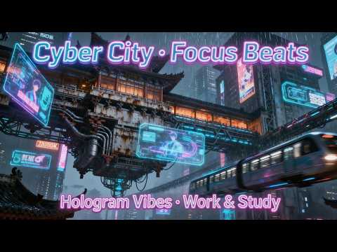 BGM《Cyberpunk LoFi Mix | 「Speed Focus · Cyber Awakening」  #cybervibes  #studymusic #创作 BGM