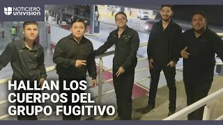 Hallan muertos a miembros del Grupo Fugitivo, confirman autoridades: resumen de las noticias del día
