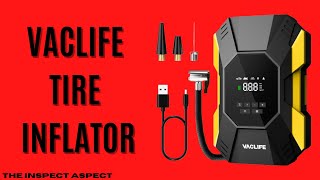 VacLife Portable Air Compressor Review: Ultimate Solution for Tires & More? | The Inspect Aspect