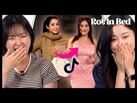 Korean Girls React to the “Turning My Mom Into Me” TikTok Challenge | Rot In Bed