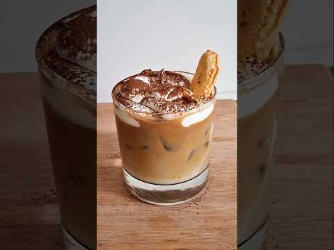 Tiramisu Iced coffee. #shorts