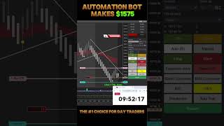 Automation Trading Bot Makes $1575 in NQ Market || Slingshot Bot #ninjatrader8