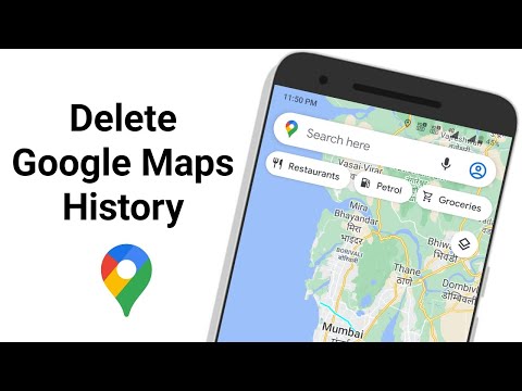 How to Delete Google Maps Search History