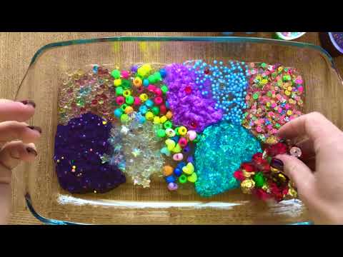 ASMR Satisfying Crunchy Slime