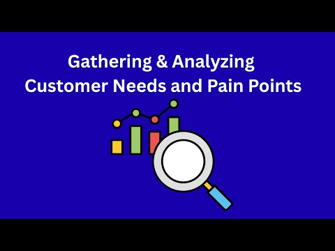 Gathering and Analyzing Customer Needs and Pain Points -  Product Management Learning