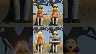 Cute doll 👍 5 #shorts #funny #squidgame #squidgameplot  #squidgame2 #shortsviral #squidgame3