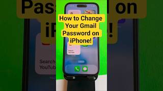 How to Change Your Gmail Password on iPhone! #tips #howto #tech #iphone #trending #Shorts