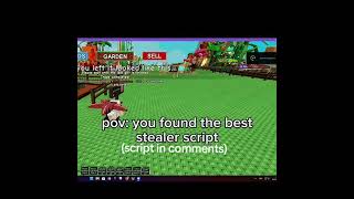 gag stealer 😁 #viral #roblox #growagarden #fyp #delta #script #roblox #deltascript