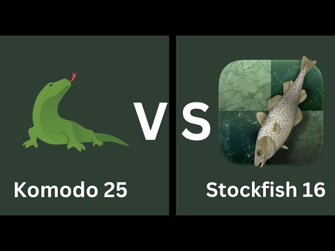 Stockfish 16 vs Komodo 25