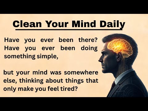Clean Your Mind Daily || Think In English || Learn English Graded Reader