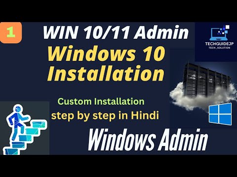 Windows 10 Installation in Hindi | Virtualization | step by step in Hindi