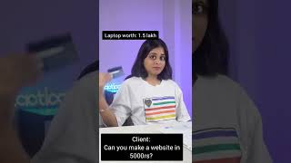 web development costs #shorts #shortsvideo