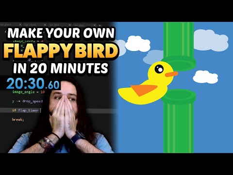 New to GameMaker? Make Flappy Bird in 20 Minutes! Beginner Speedrun Tutorial