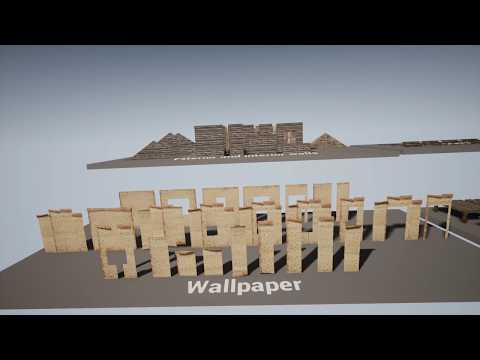 UE4 Abandoned wooden house modular V01: Preview objects