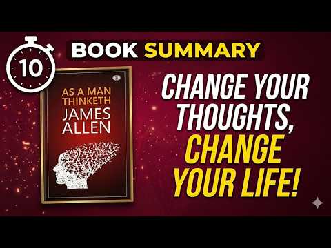 As a Man Thinketh Summary in Hindi | As a Man Thinketh by James Allen