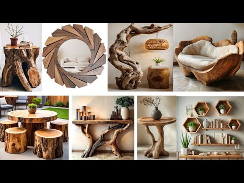 Unique Wood Log Furniture Ideas You Should Consider for Your Home