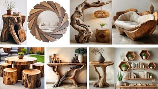 Unique Wood Log Furniture Ideas You Should Consider for Your Home