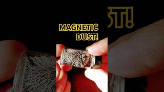 Magnetic Dust! #crystals #ironfilings #neodymium #science #neodymiummagnets #magnets