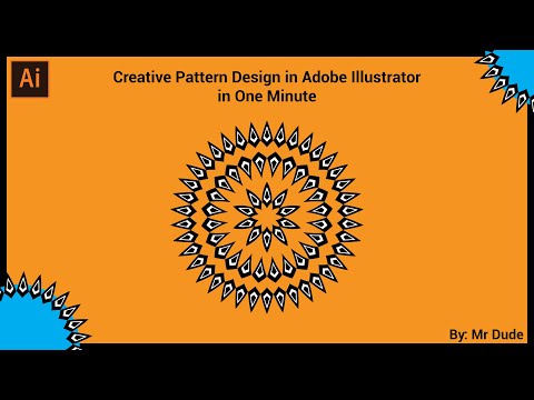 Creative Pattern Design in Adobe Illustrator | Mr Dude