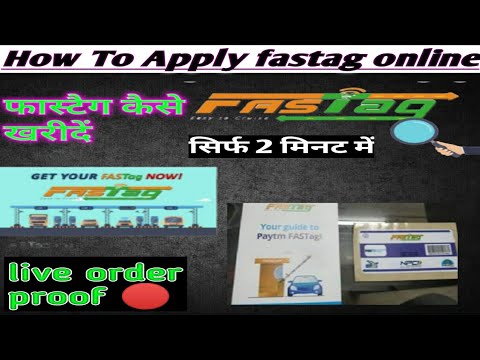 How to buy fastag || fastag review || fastag kaise kharide live order proof 🔴