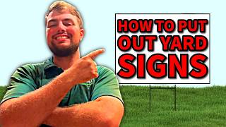 Expert Yard Sign Placement TIPS To Boost Your Visibility!
