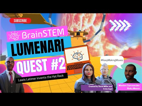 BrainSTEM Lumenari: Lewis Latimer Mystery Quest #2 gameplay video