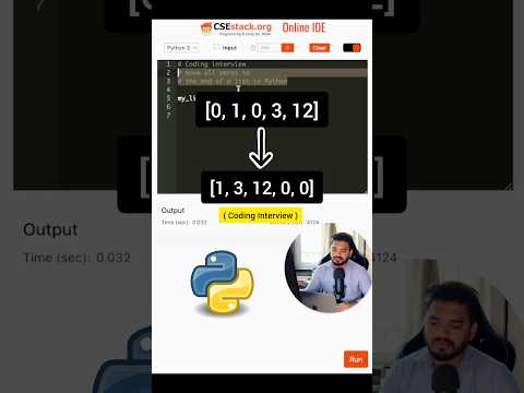 Tricky #Python Interview Coding Question 👨‍💻