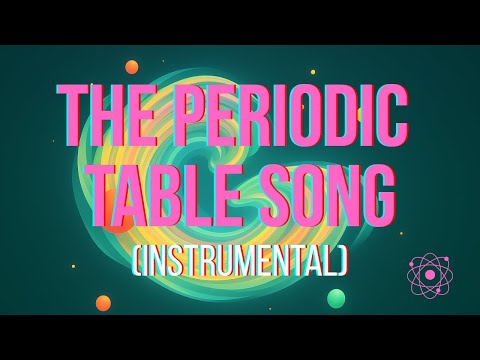 (Instrumental Track) The Periodic Table Song 1-40 (R&B) | Popedu Karaoke