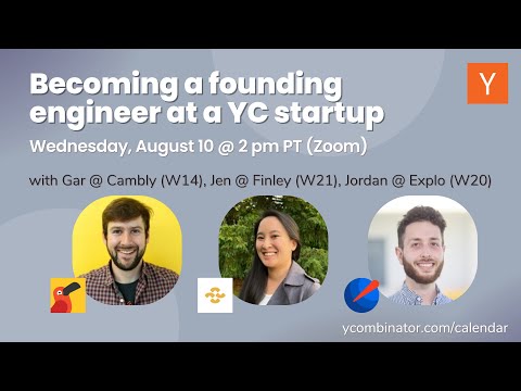 Becoming a founding engineer at a YC startup