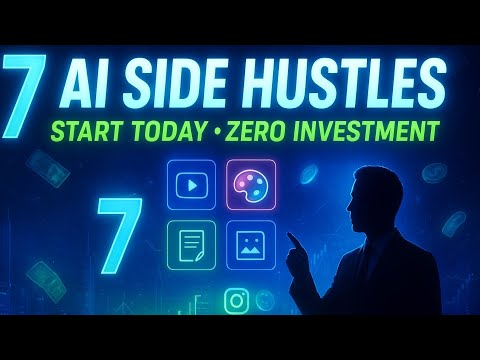 “7 Best AI Side Hustles to Make Money Online in 2025 | Zero Investment Ideas”
