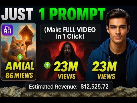 Create AI Videos in One Prompt – 100% Free AI Video Editor | Prompt to Video AI Free