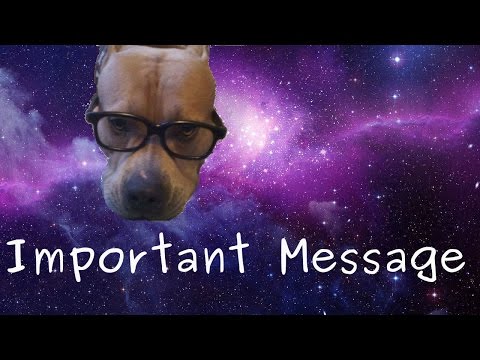 An important message I want people to hear! (a video I made a few years ago)