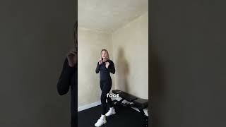 Bulgarian split squat tutorial 😎 #bulgarians #exercisetips  #exercisetip