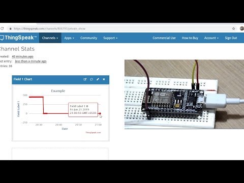 Sending data to ThingSpeak using NodeMCU | IOT Tutorial