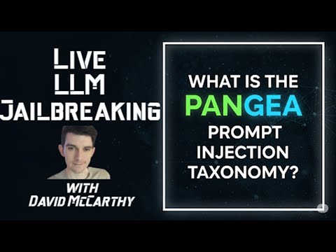 LLM Jailbreaking with David McCarthy - Pangaea Prompt Injection Techniques