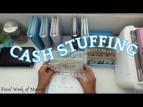 Cash Stuffing the last week of March