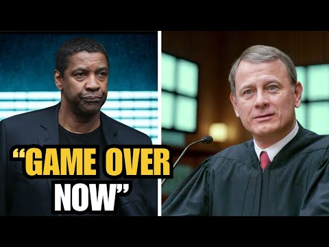 Judge John Roberts Fines Denzel $200 Million Then Denzel Says 6 Words That Shake the Nation