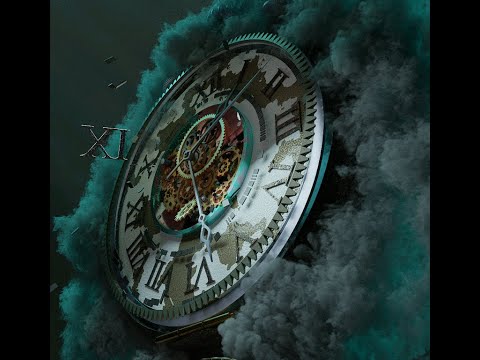 3D Clock Animation (Houdini & Blender Project)