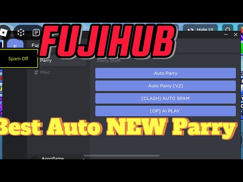 [FujiHub] Best New Auto Parry For Blade Ball (Auto Spam And Auto Parry)