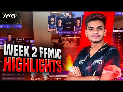 FFMIC WEEK 2 HIGHLIGHTS🏆 || SNIPER POV || NIGHTMARE ESP